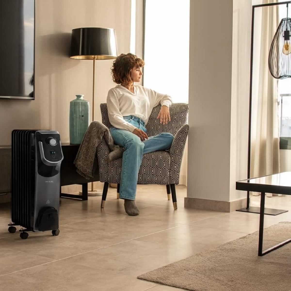 Cecotec Radiadores de aceite Radiador de aceite ReadyWarm 7000 Space 360 Black