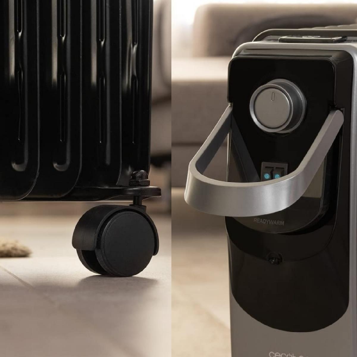 Cecotec Radiadores de aceite Radiador de aceite ReadyWarm 7000 Space 360 Black