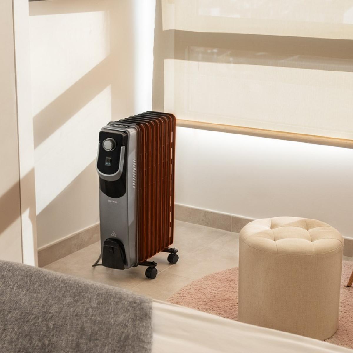 Cecotec Radiadores de aceite Radiador de aceite ReadyWarm 9000 Space 360 Black