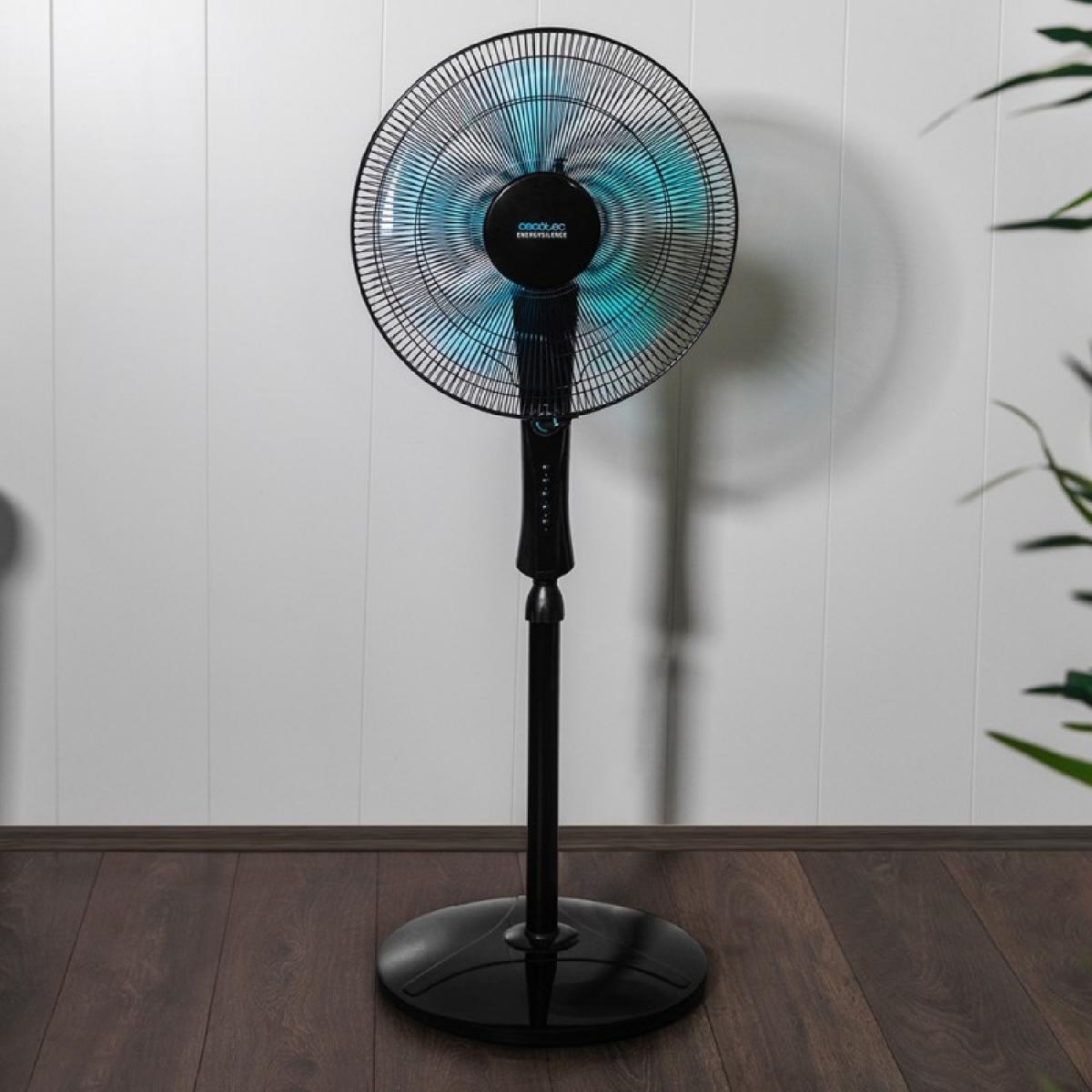 Cecotec Ventiladores de pie Ventilador de pie EnergySilence 520 Power Black