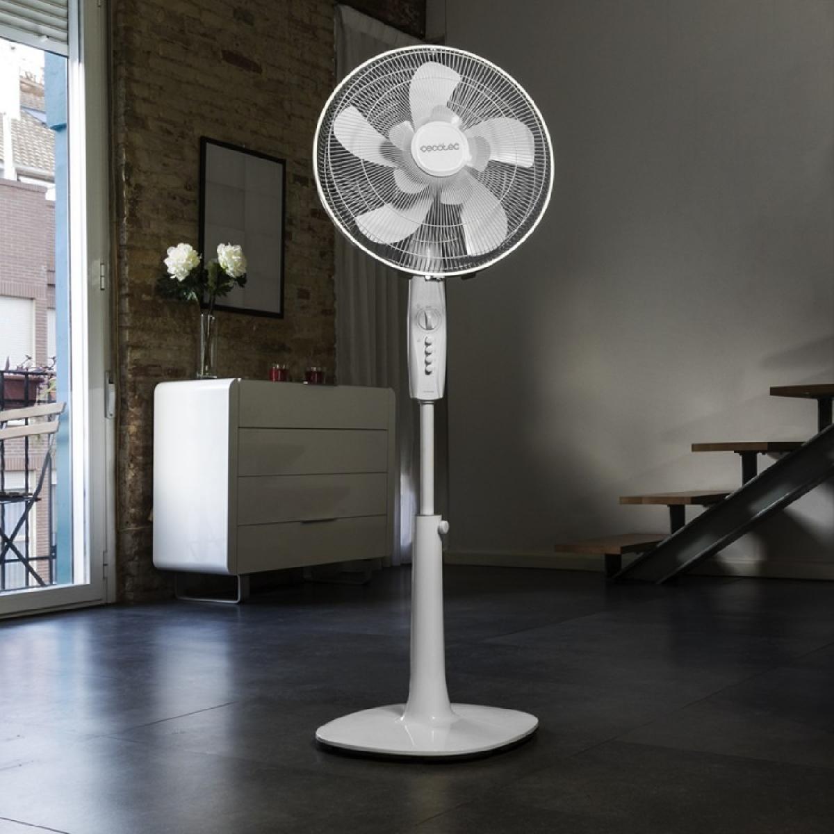 Cecotec Ventiladores de pie Ventilador de pie EnergySilence 1010 Extremeflow