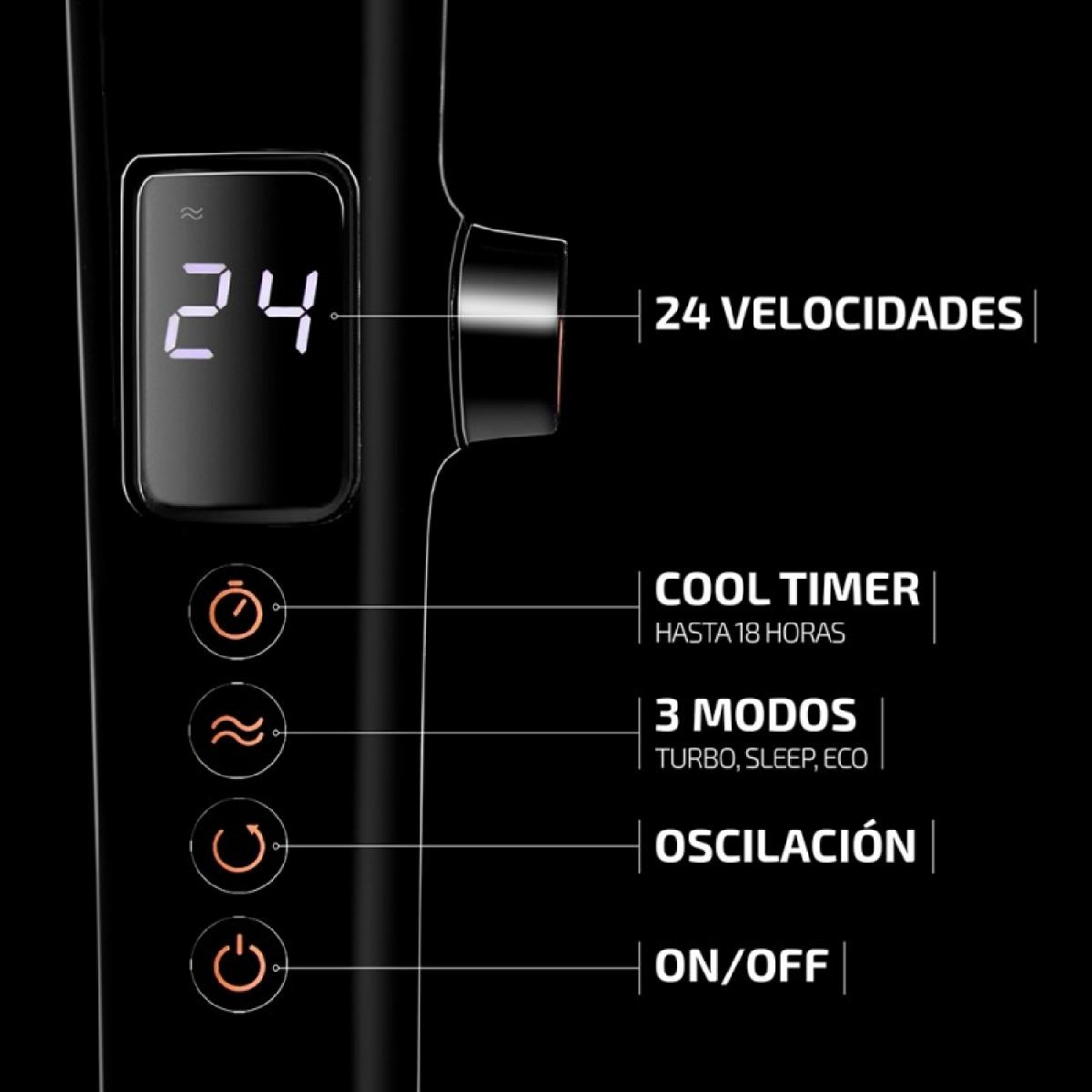 Cecotec Ventiladores de pie Ventilador de pie EnergySilence 1040 Smartextreme