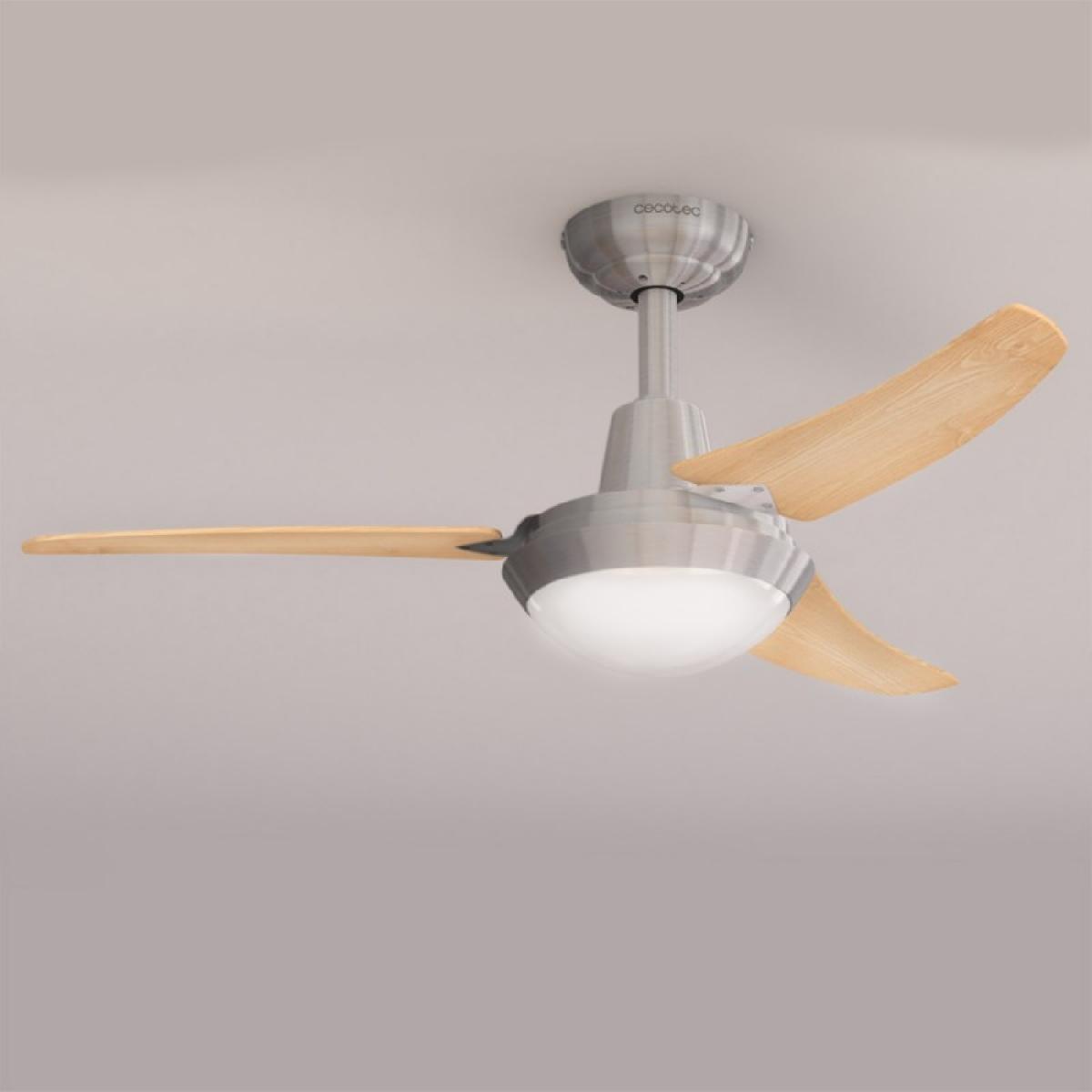 Cecotec Ventiladores de techo con luz Ventilador de techo EnergySilence Aero 480