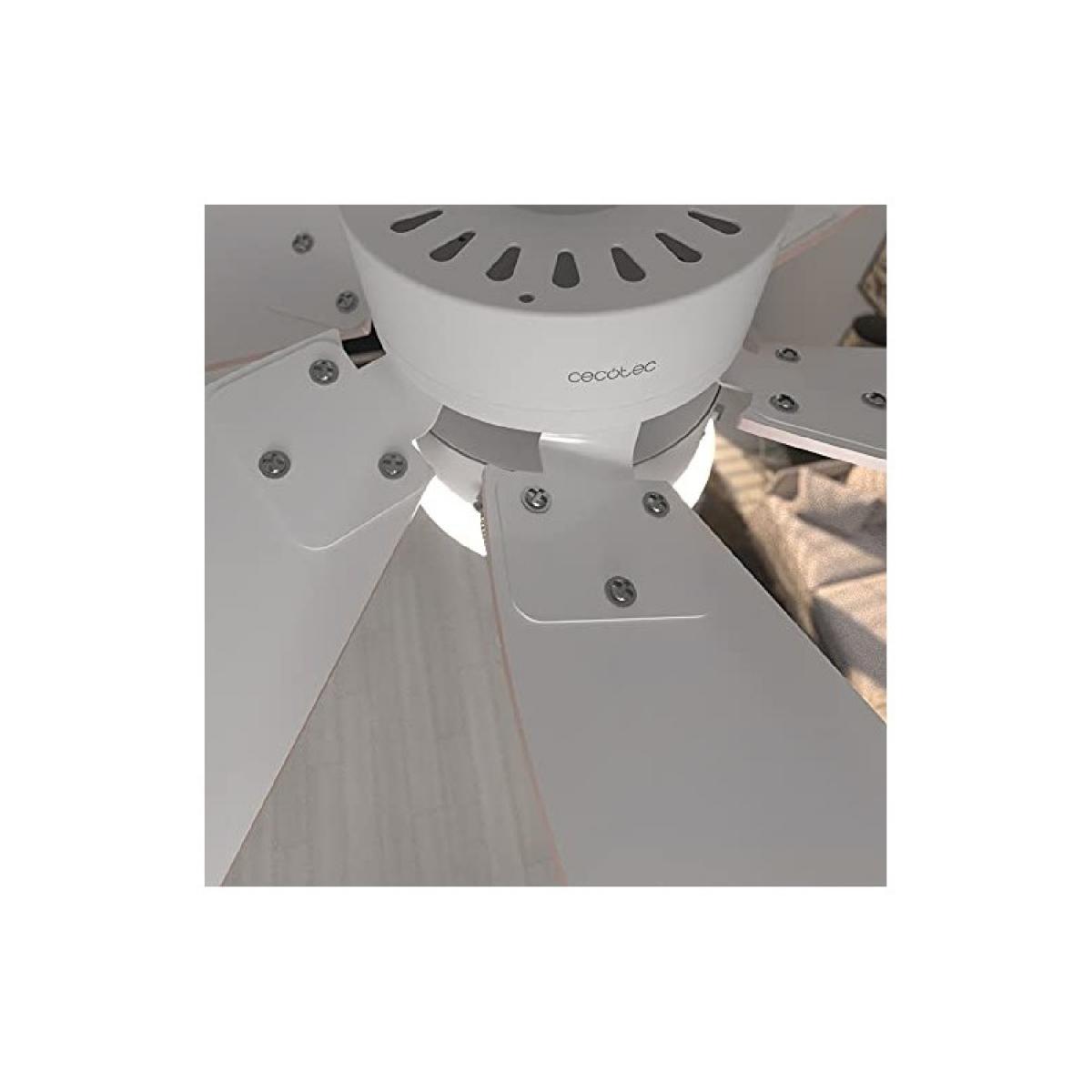 Cecotec Ventiladores de techo con luz Ventilador de techo EnergySilence Aero 3600 Vision Nude