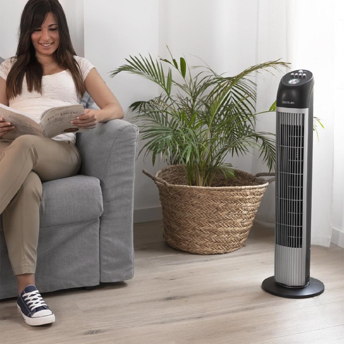 Cecotec Ventiladores de torre Ventilador de torre EnergySilence 850 SkyLine