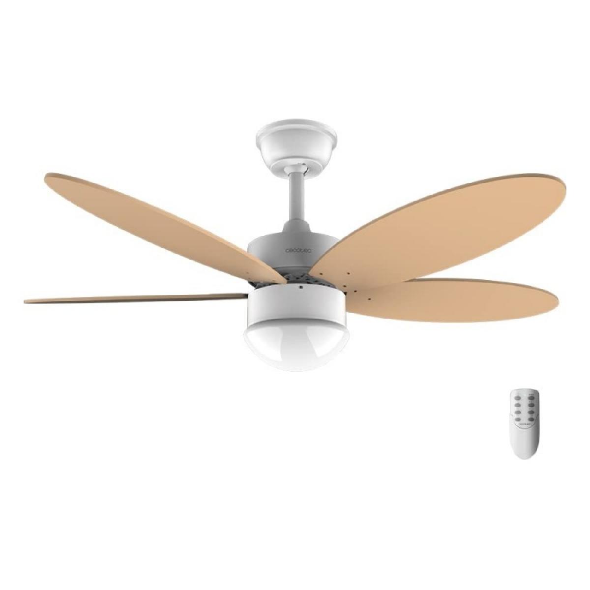 Cecotec Ventiladores de techo con luz Ventilador de techo EnergySilence Aero 4260 Orange
