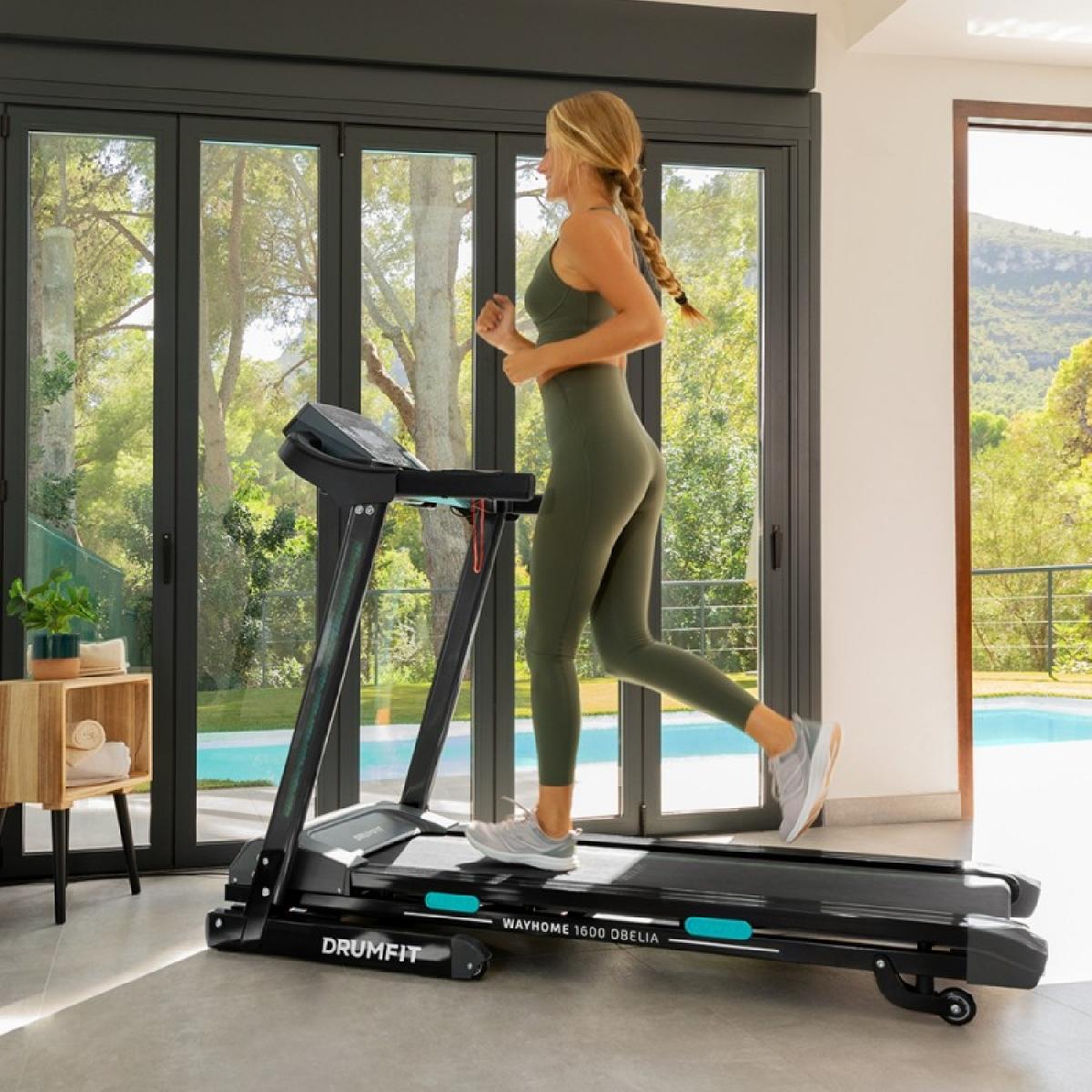 Cecotec Cintas de correr Drumfit Wayhome 1600 Obelia