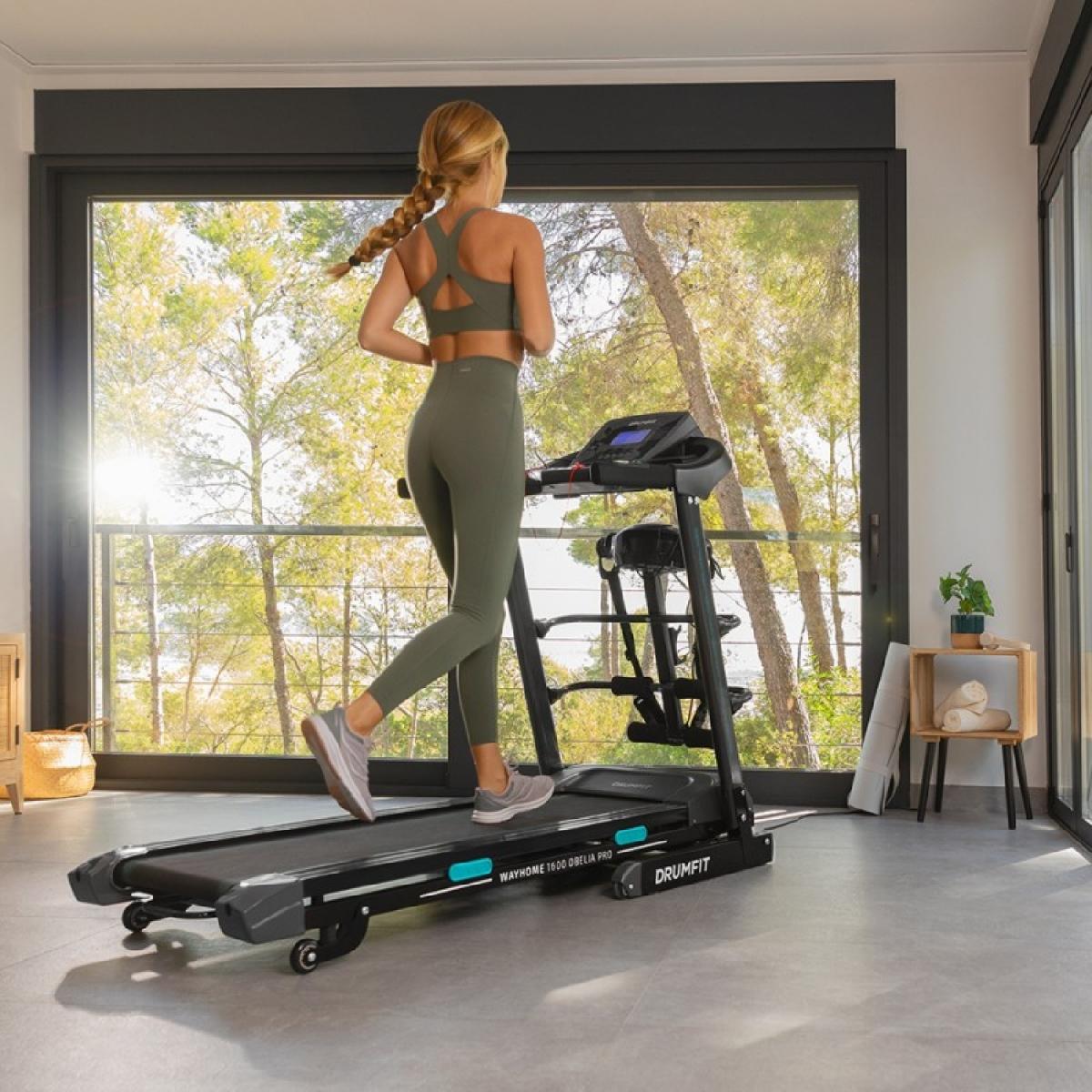Cecotec Cintas de correr Drumfit Wayhome 1600 Obelia Pro