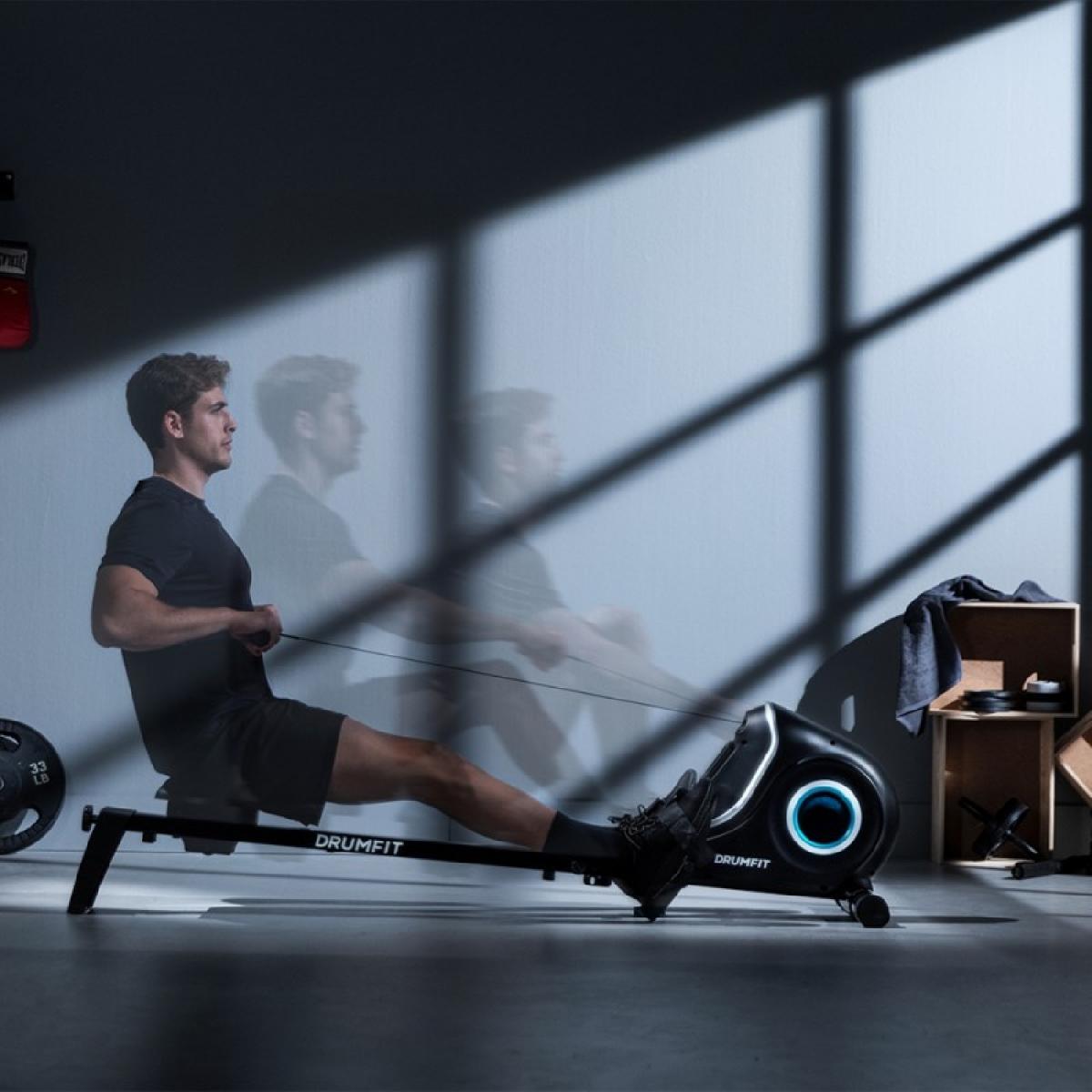 Cecotec Remos de resistencia magnética Drumfit Rower 7000 Regatta