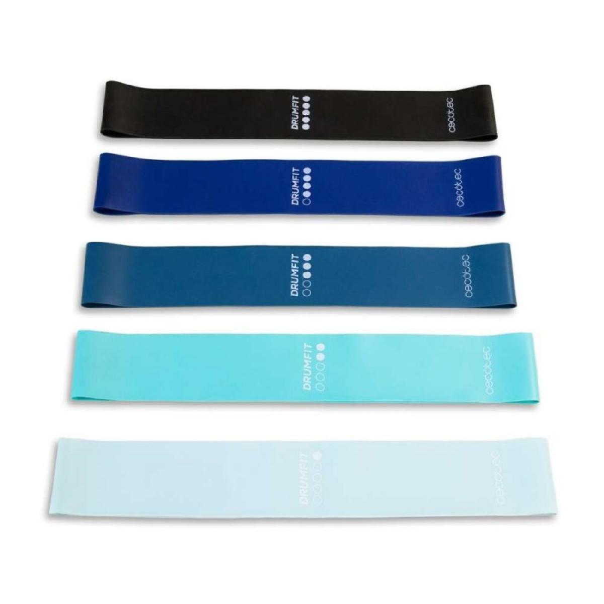 Cecotec Bandas elásticas DrumFit Resistance Band Set