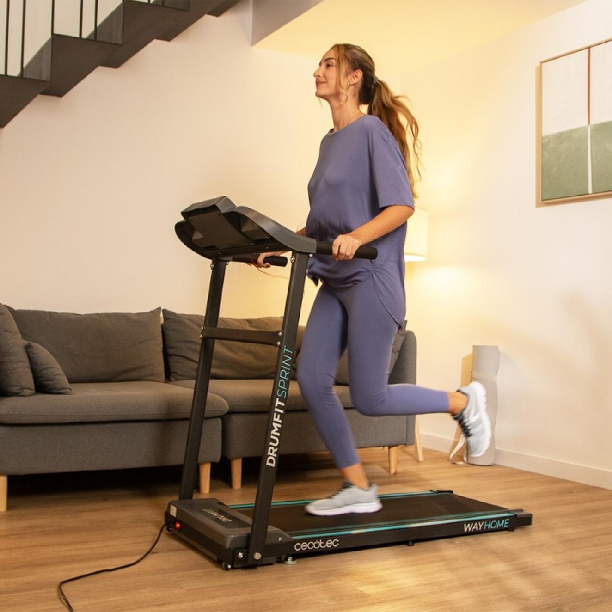 Cecotec Cintas de correr DrumFit WayHome 1000 Sprint