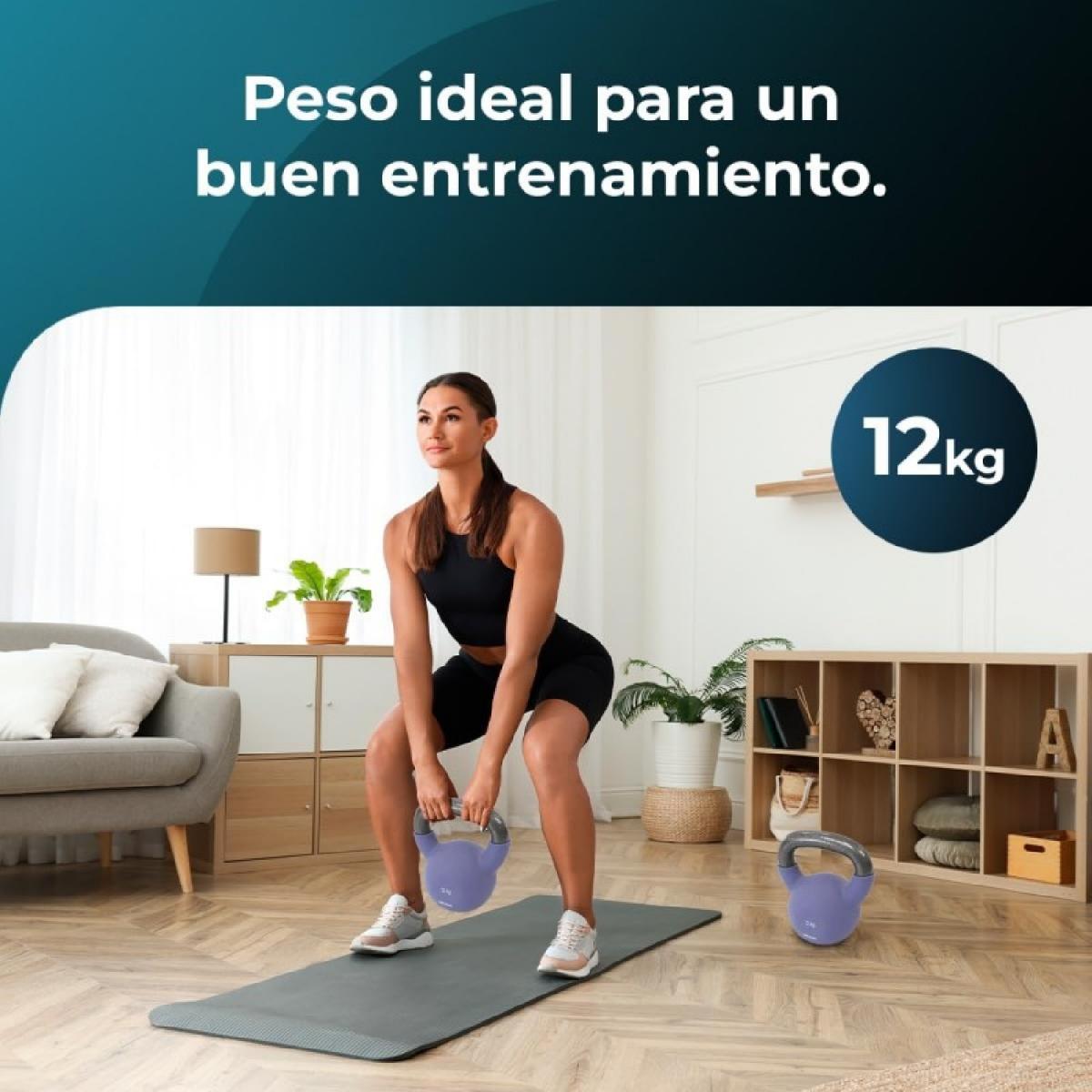 Cecotec Pesas rusas Drumfit KettleBell 8000 Neo