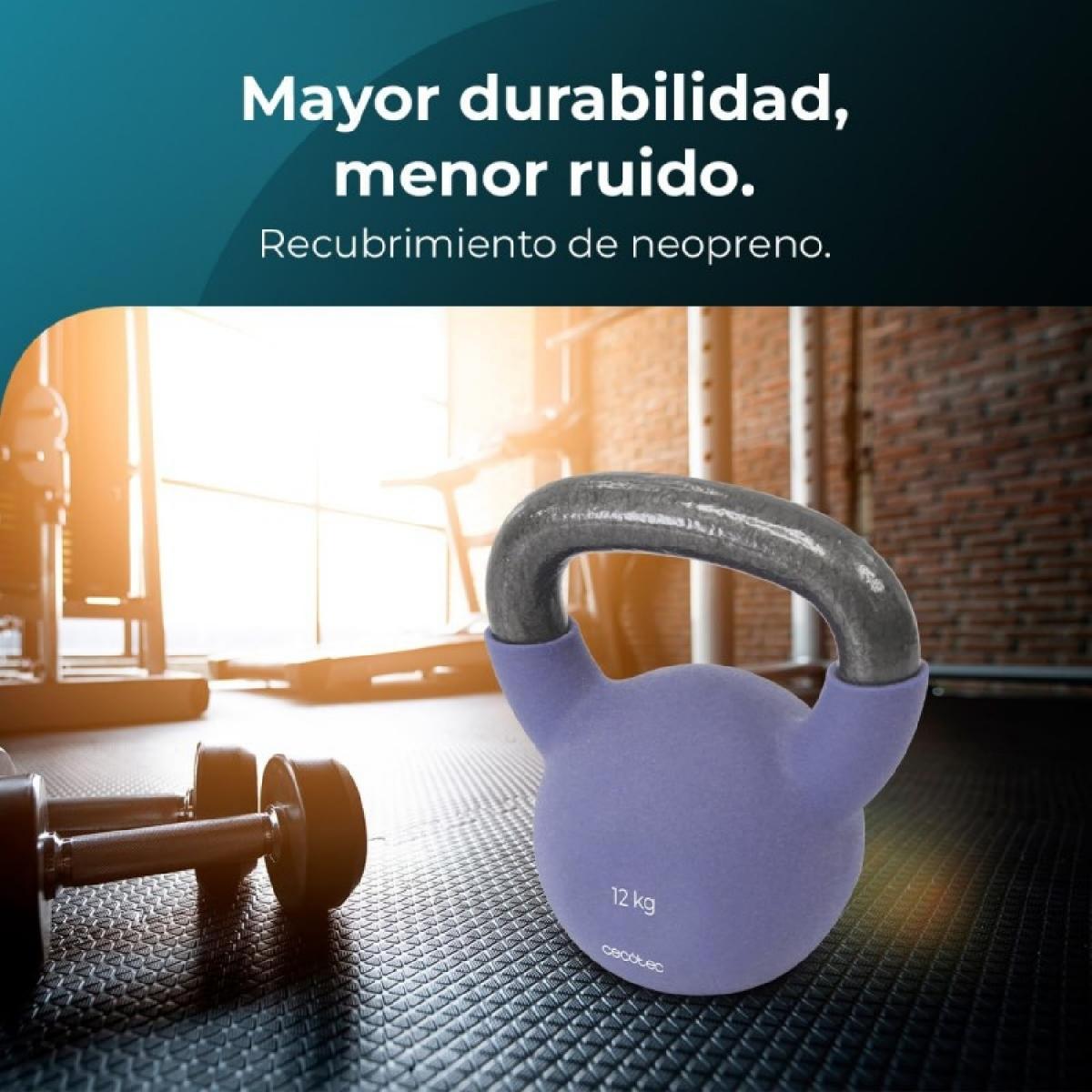 Cecotec Pesas rusas Drumfit KettleBell 12000 Neo