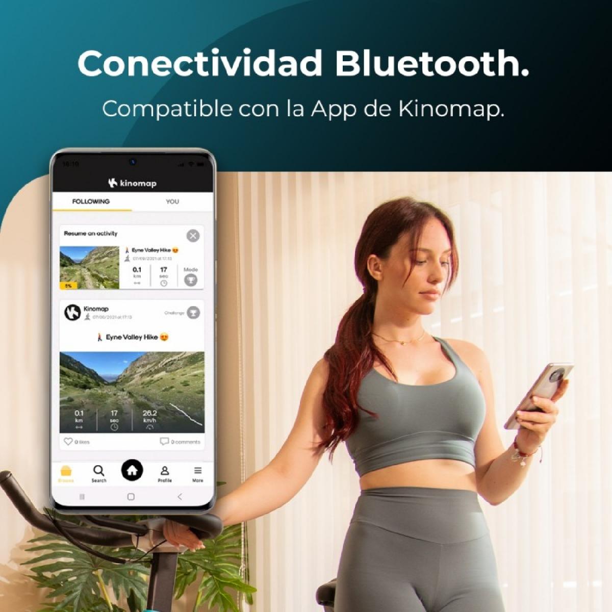 Cecotec Bicicletas indoor Drumfit Indoor 4000 Magnetic Connected