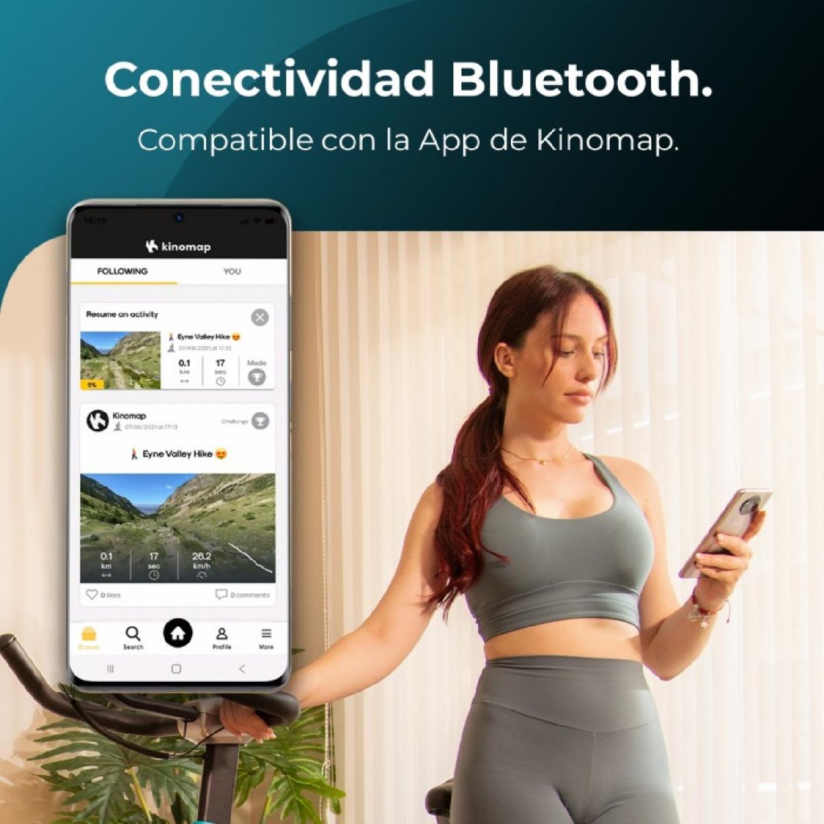 Cecotec Bicicletas indoor Drumfit Indoor 10000 Magnetic Connected