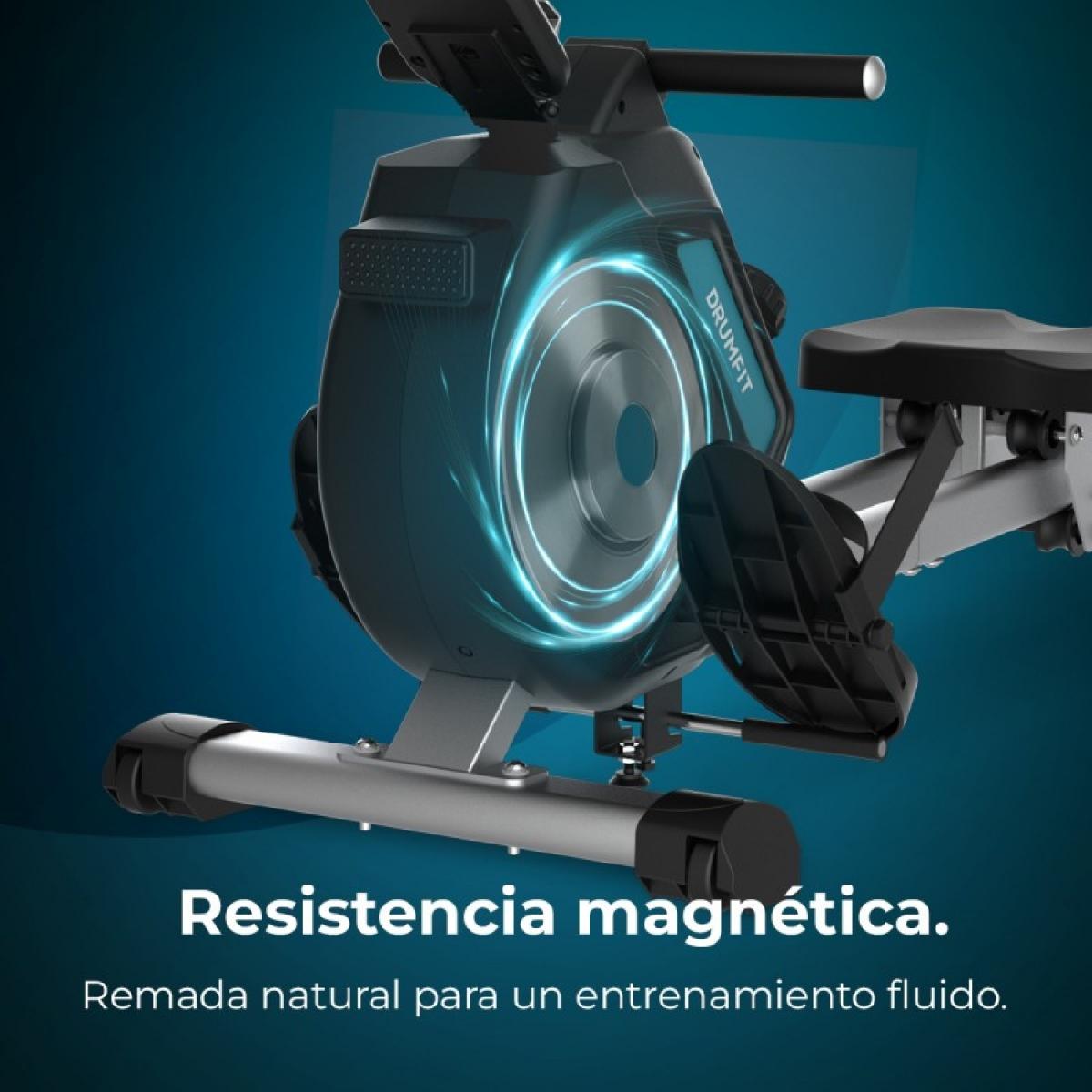 Cecotec Remos de resistencia magnética Drumfit Rower 5500 Regatta