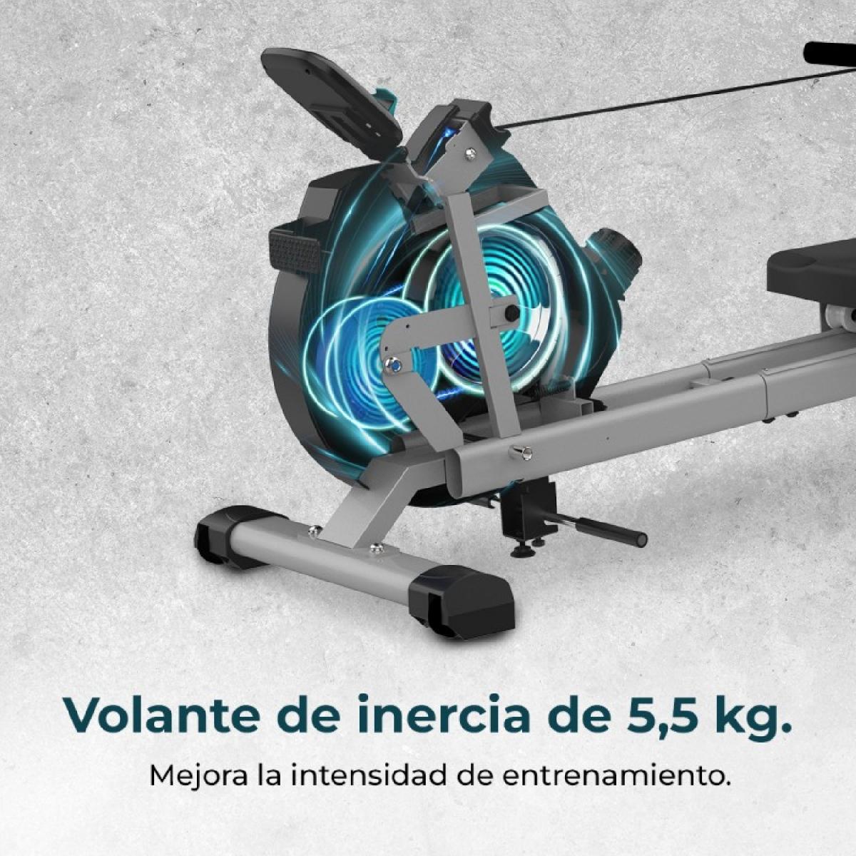 Cecotec Remos de resistencia magnética Drumfit Rower 5500 Regatta