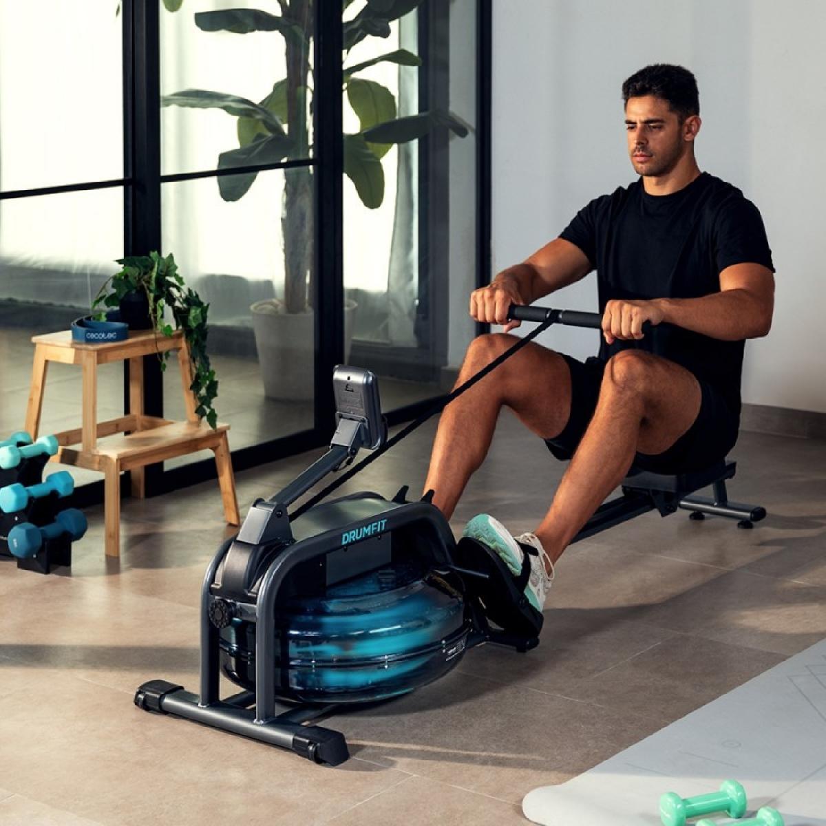 Cecotec Remos de agua Drumfit Rower 10000 Neptuno