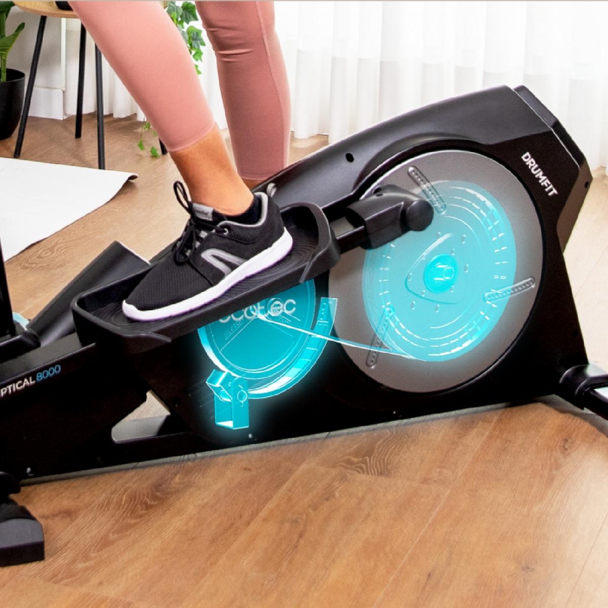 Cecotec Bicicletas elípticas Drumfit Elliptical 8000 Magno