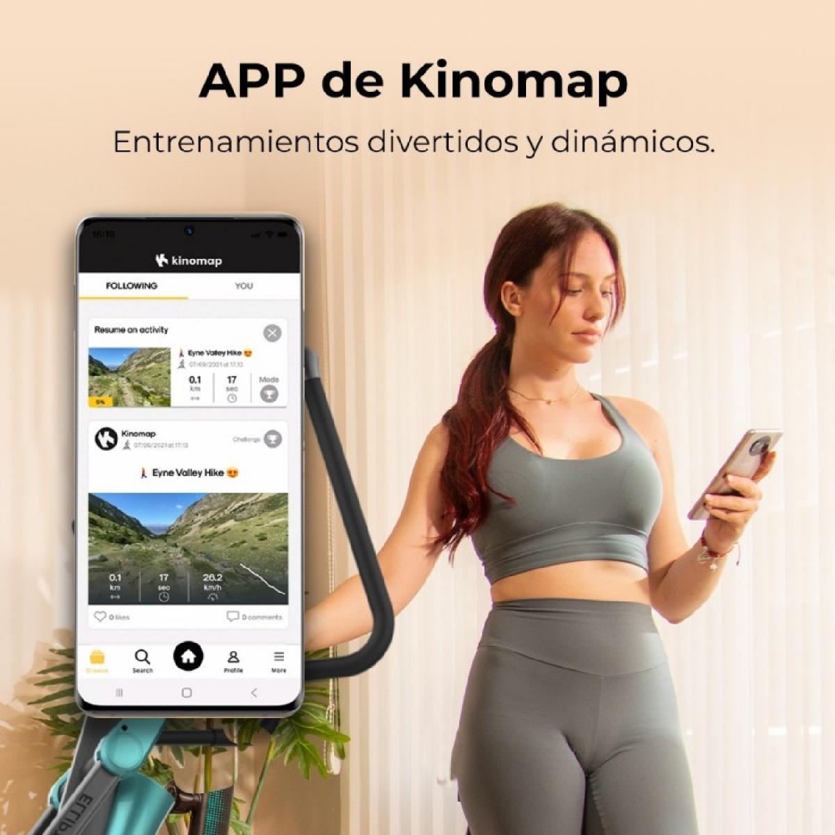 Cecotec Bicicletas elípticas Drumfit Elliptical 10000 Motor Pro