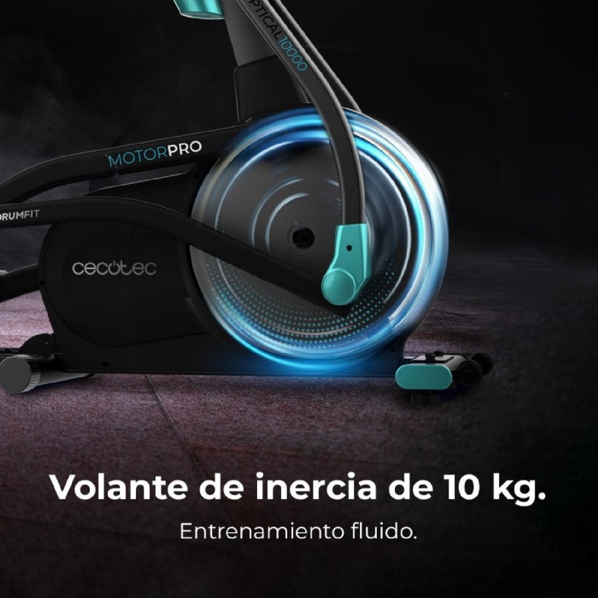 Cecotec Bicicletas elípticas Drumfit Elliptical 10000 Motor Pro