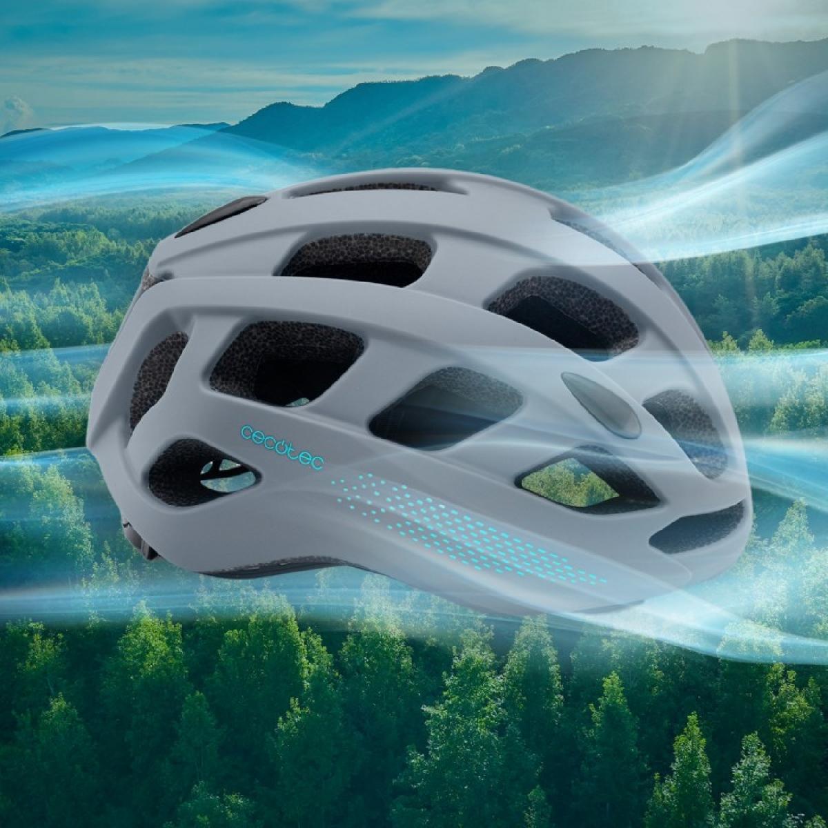 Cecotec Accesorios Movilidad Casco BrainGuard Sprinter Grey S-M