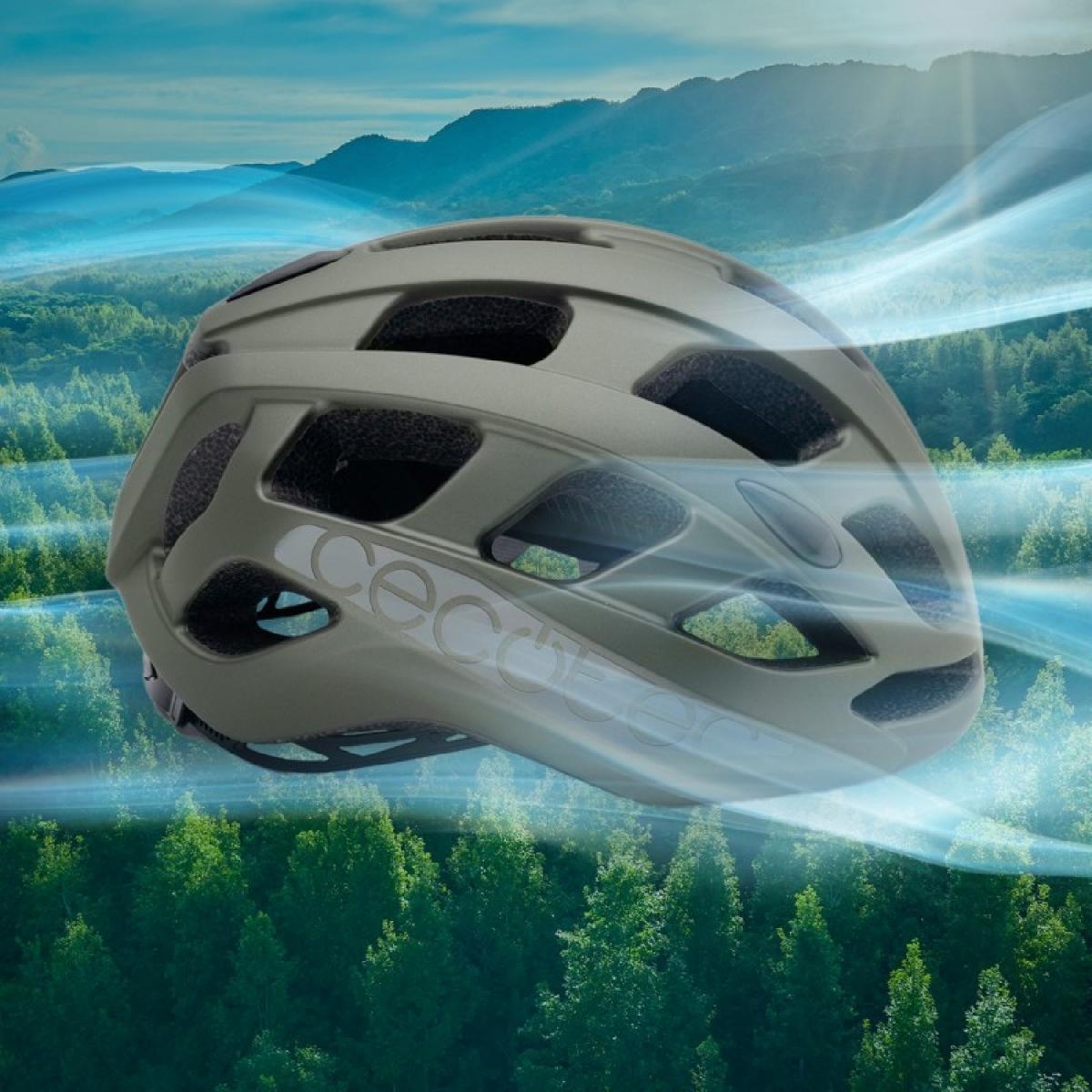 Cecotec Accesorios Movilidad Casco BrainGuard Sprinter Green S-M