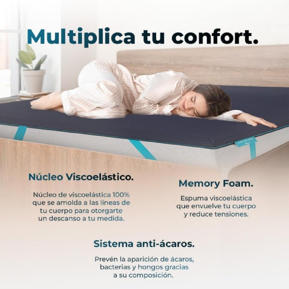 Cecotec Toppers Flow TopSerenity 90x190