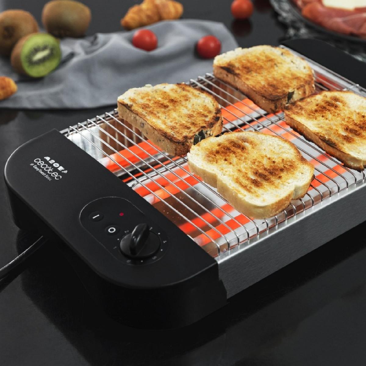Cecotec Tostadores planos Tostador Plano Turbo Easytoast Basic