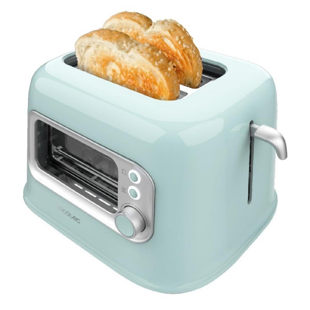Cecotec Tostadores verticales Tostadora vertical RetroVision Blue