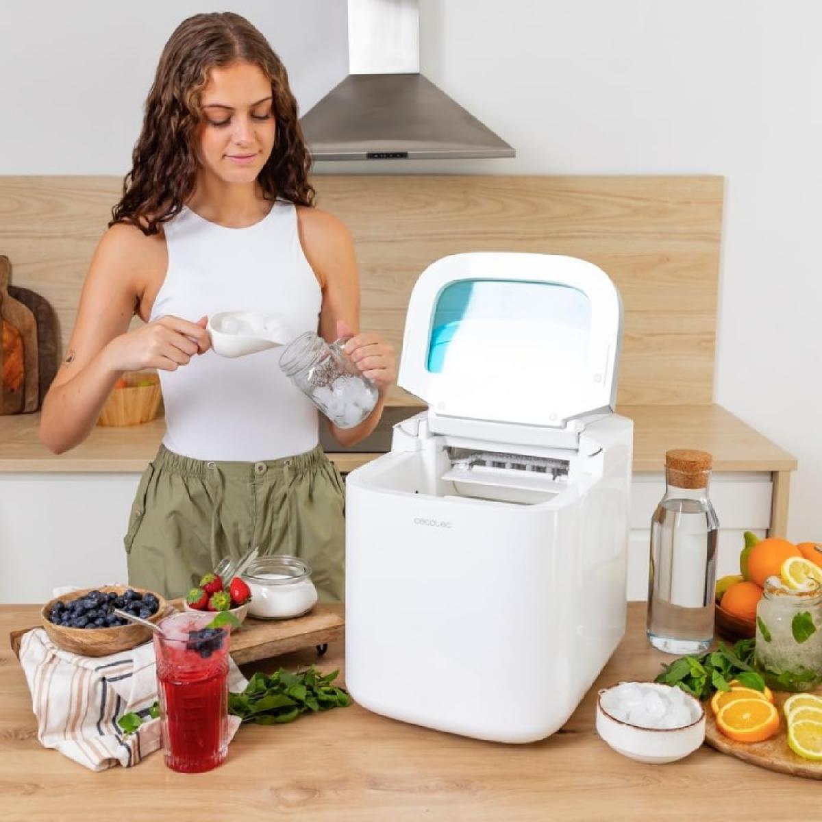 Cecotec Ice maker Máquina de hacer hielo Chillin Ice 1500 Connected