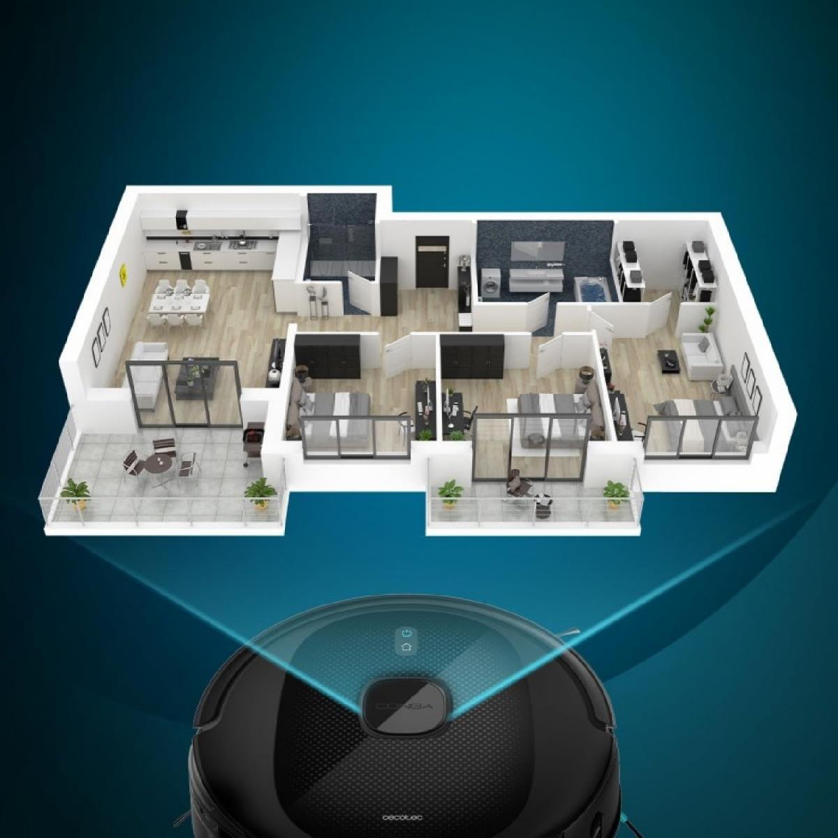 Cecotec Robots aspiradores Conga 7490 Immortal Home Genesis