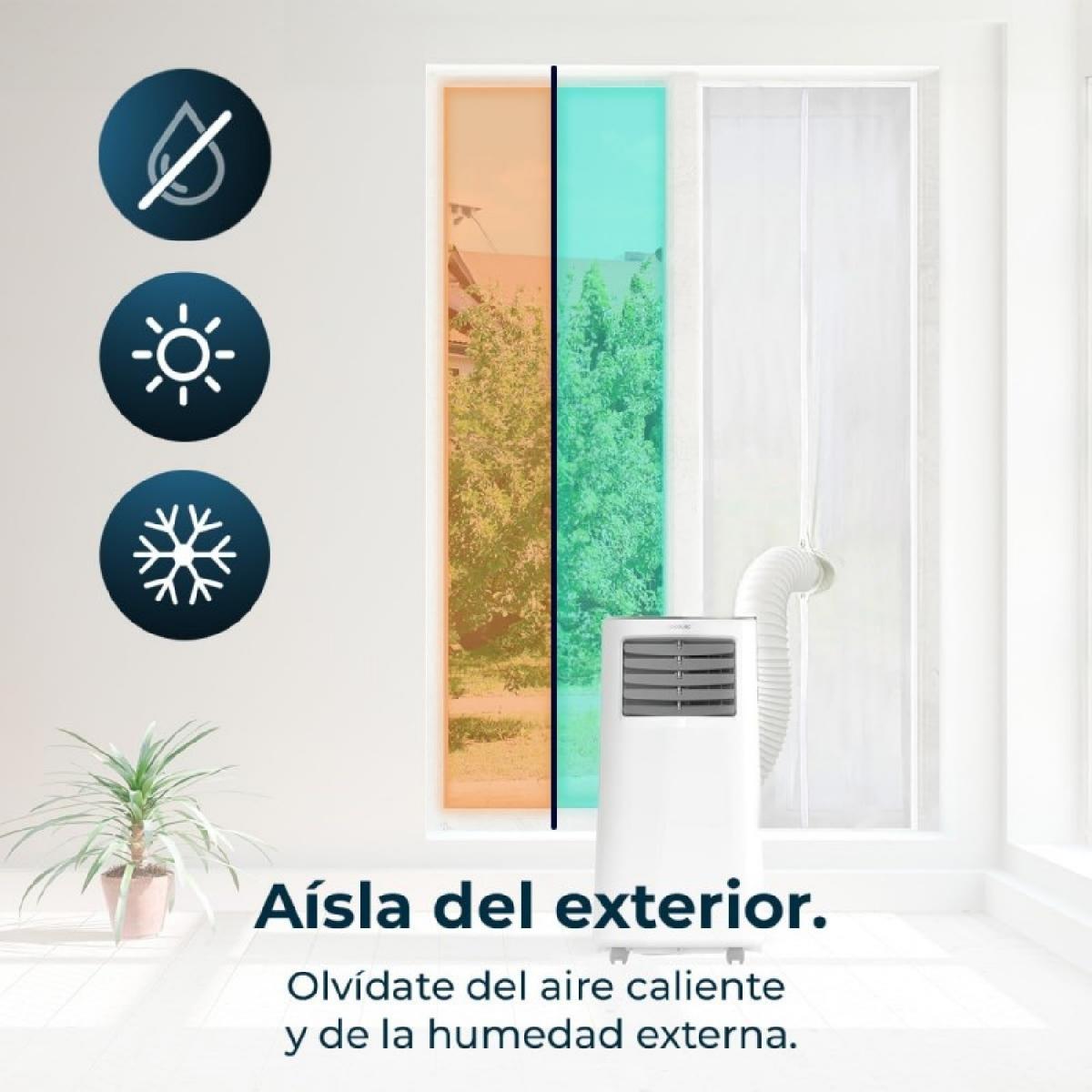 Cecotec Acoples aires acondicionados Cubierta aislante 210x90