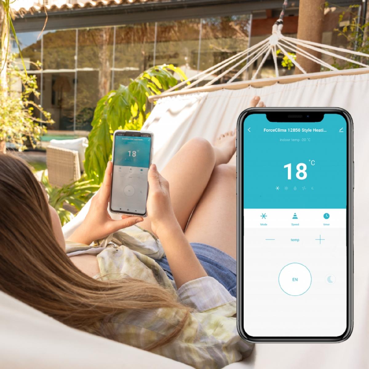 Cecotec Aires acondicionados portátiles ForceClima 9550 Style Heating Connected