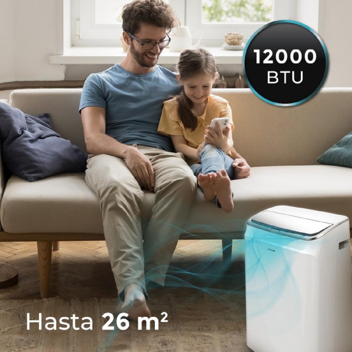 Cecotec Aires acondicionados portátiles Aire acondicionado portátil ForceClima 12600 Soundless Heating