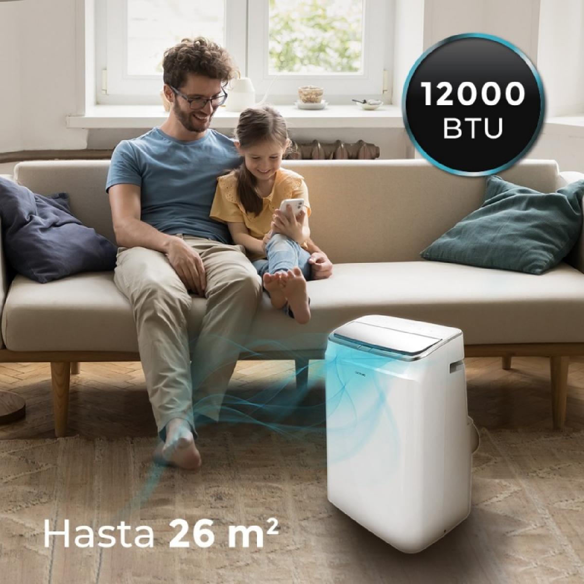 Cecotec Aires acondicionados portátiles Aire acondicionado portátil ForceClima 12800 Soundless Heating Connected