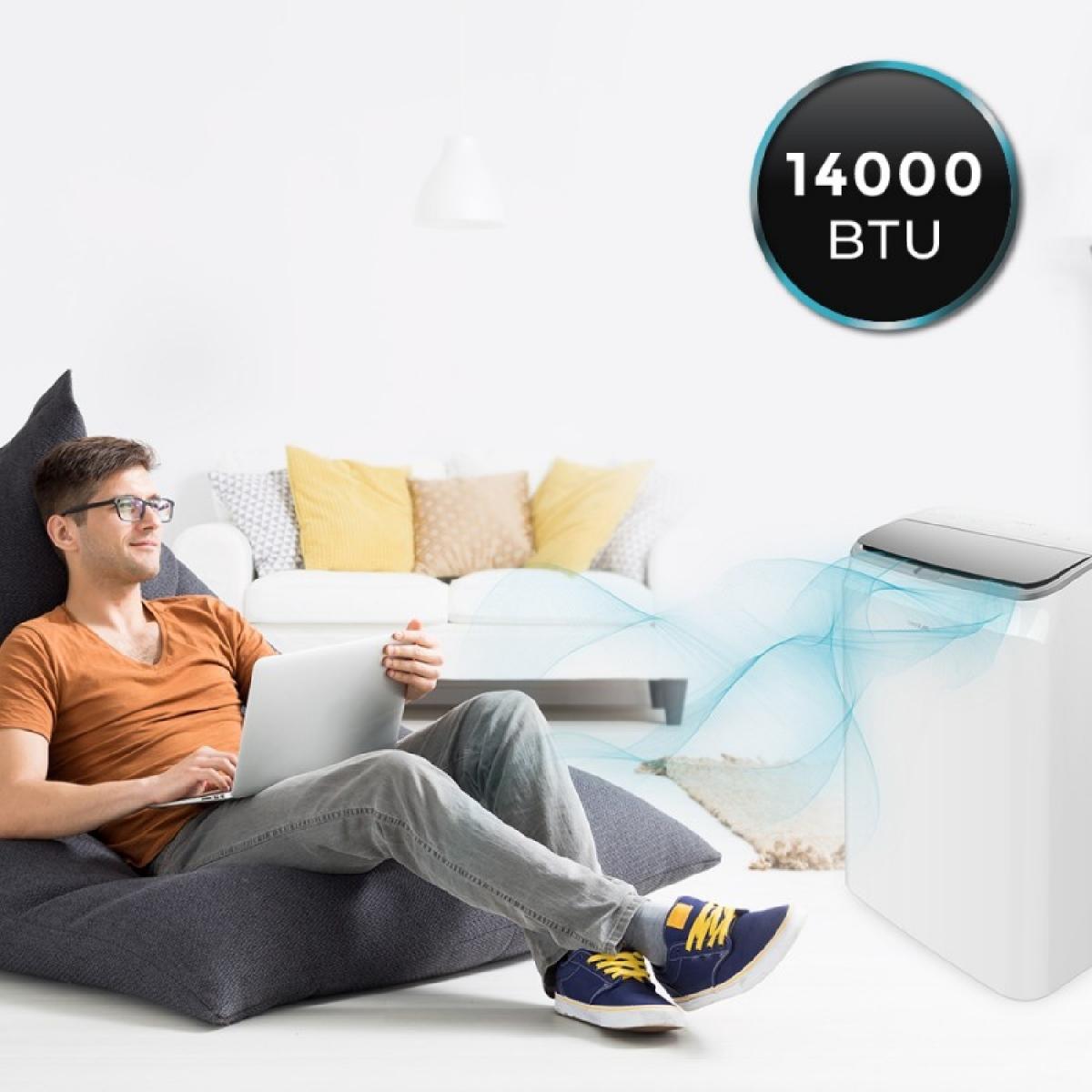 Cecotec Aires acondicionados portátiles Aire acondicionado portátil ForceClima 14600 Soundless Heating