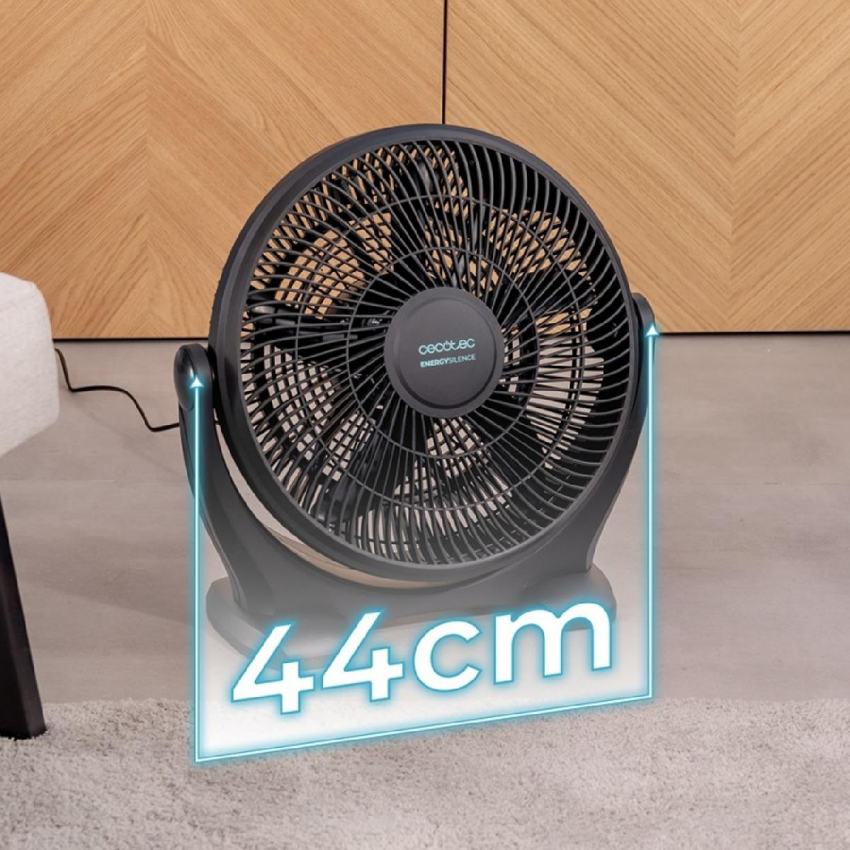 Cecotec Ventiladores industriales EnergySilence 1400 FloorFlow