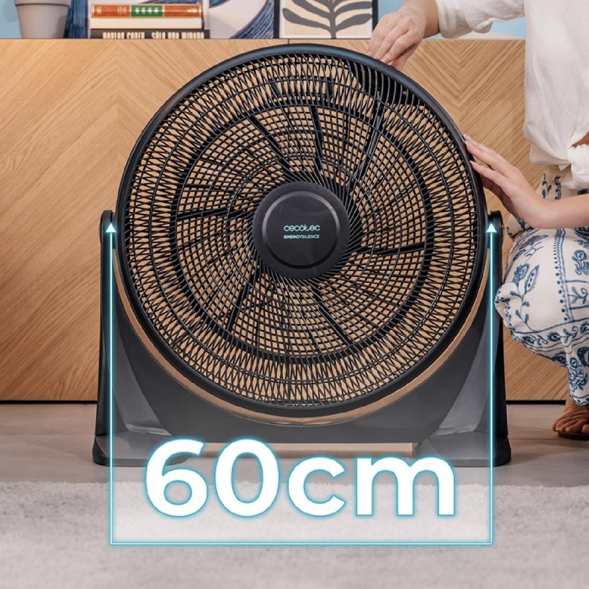 Cecotec Ventiladores industriales EnergySilence 2000 FloorFlow