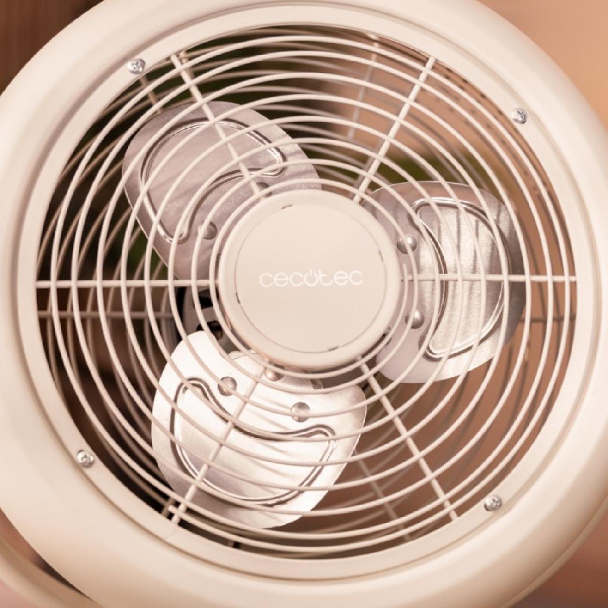 Cecotec Ventiladores de pie EnergySilence 250 ClassicStyle Beige