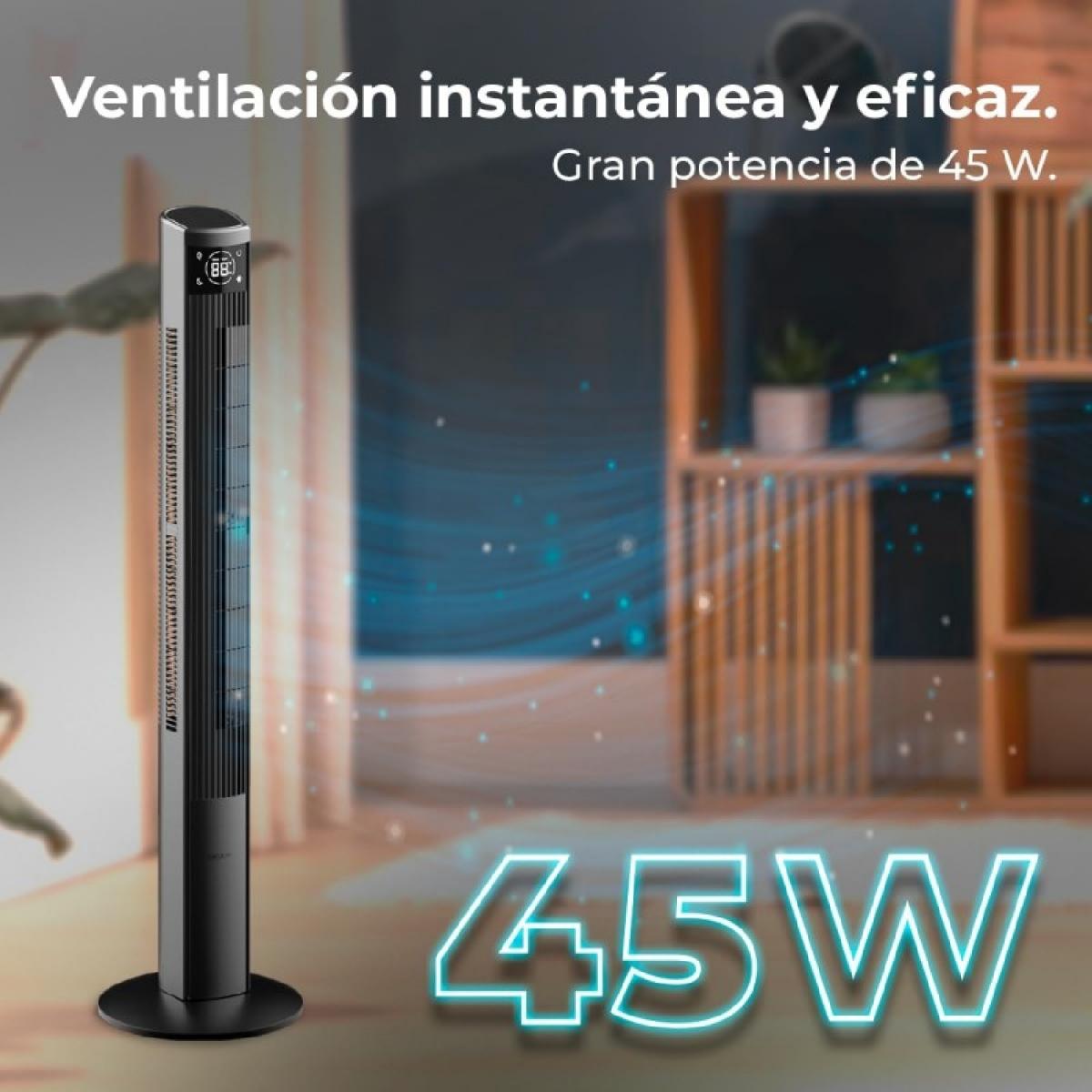 Cecotec Ventiladores de torre EnergySilence 470 Max Skyline Ionic