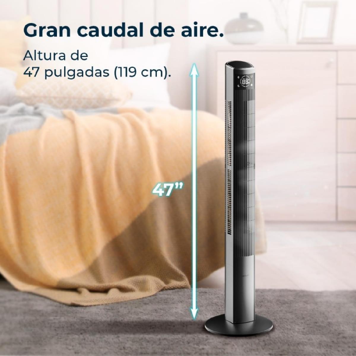 Cecotec Ventiladores de torre EnergySilence 470 Max Skyline Ionic