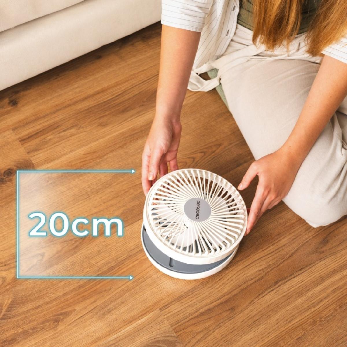 Cecotec Ventiladores telescópicos EnergySilence 800 FoldAir Portable