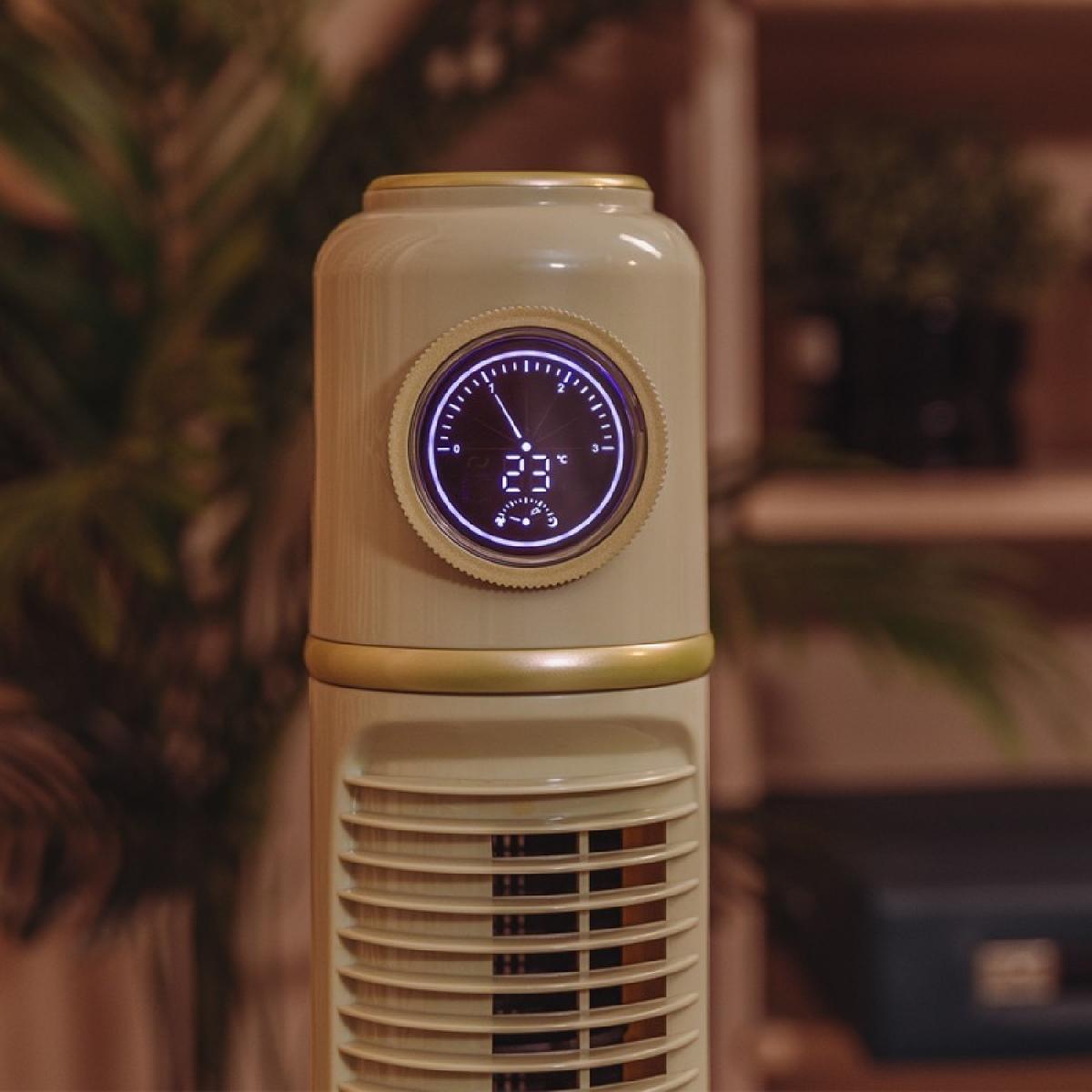 Cecotec Ventiladores de torre EnergySilence 1090 Skyline Retro Smart Green