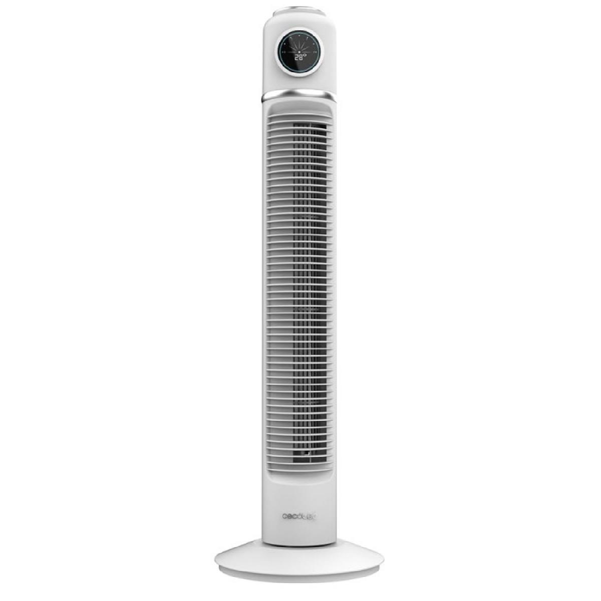 Cecotec Ventiladores de torre EnergySilence 1090 Skyline Retro Smart White