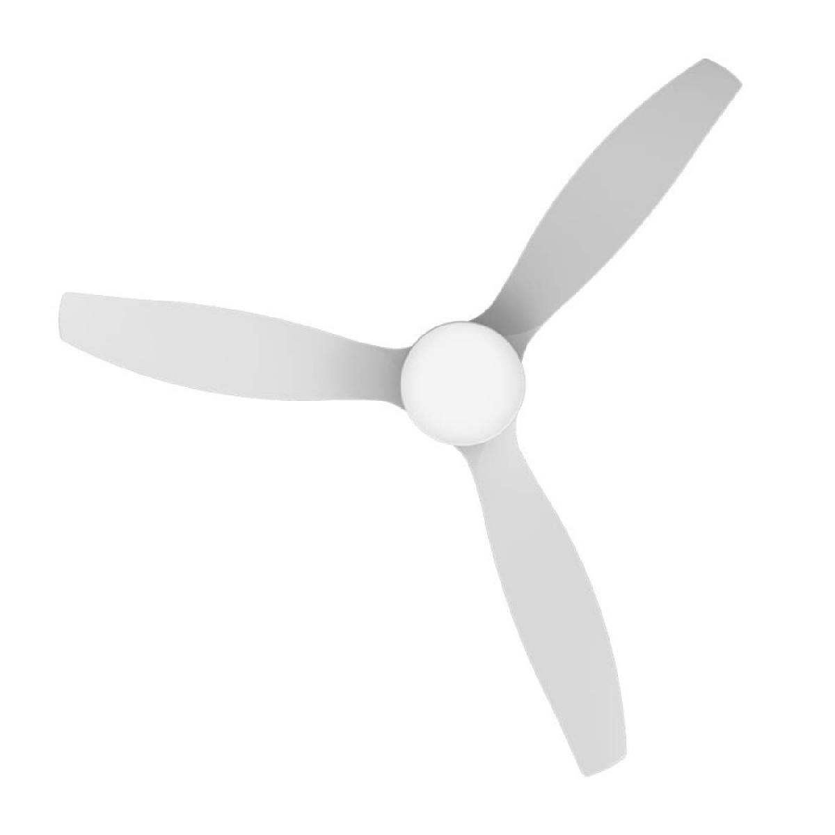 Cecotec Ventiladores de techo con luz Ventilador de techo EnergySilence Aero 5600 White Aqua Connected