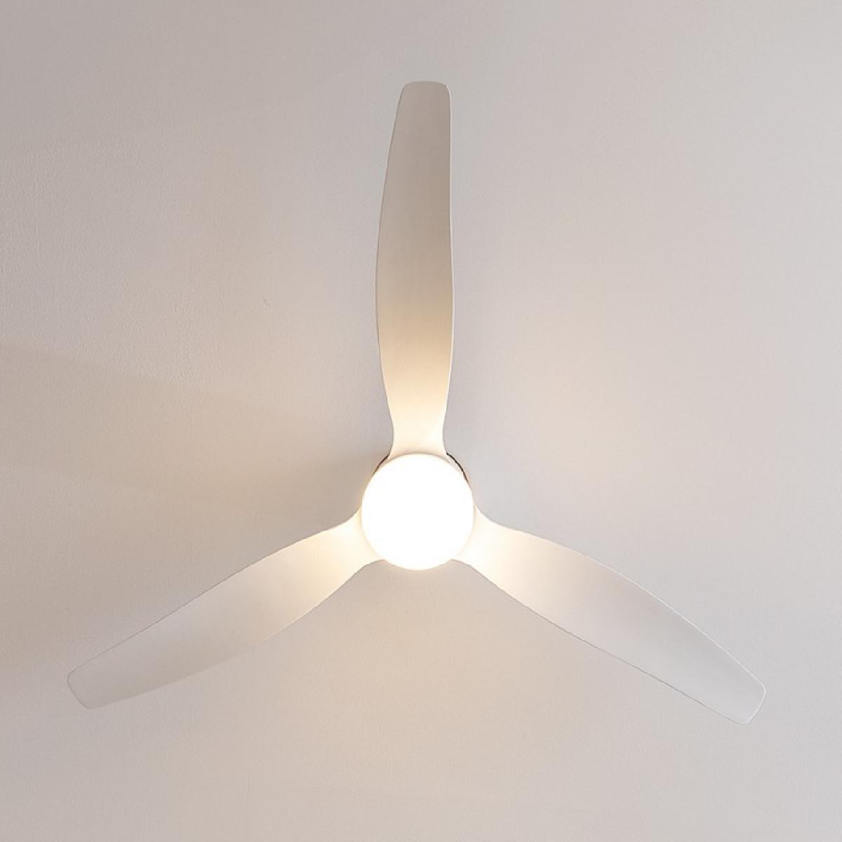 Cecotec Ventiladores de techo con luz Ventilador de techo EnergySilence Aero 5600 White Aqua Connected