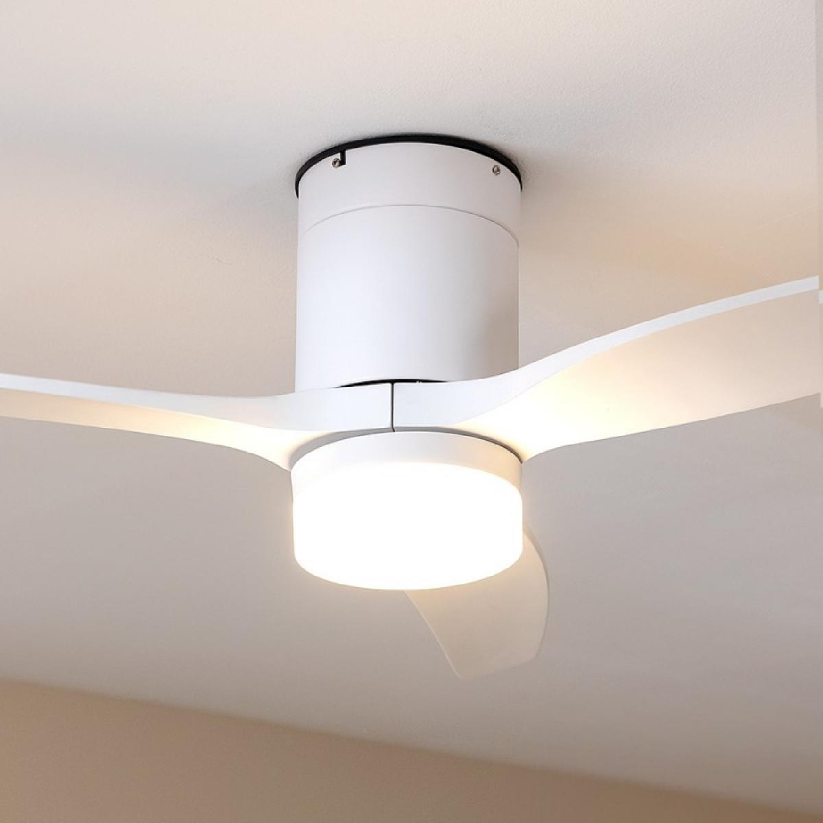 Cecotec Ventiladores de techo con luz Ventilador de techo EnergySilence Aero 5600 White Aqua Connected