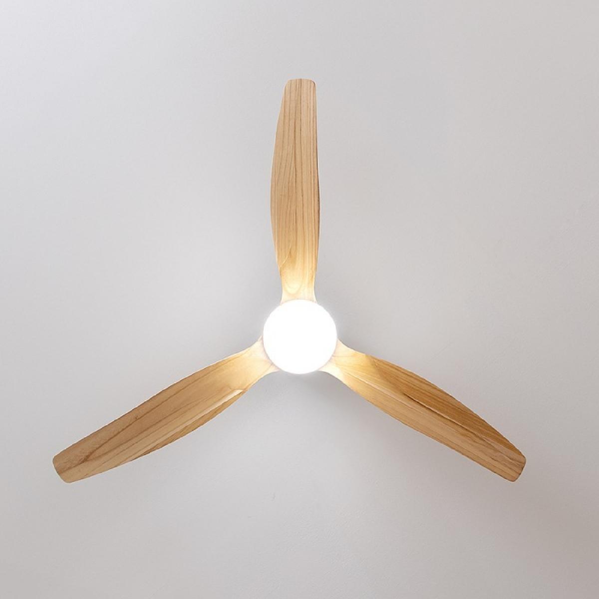 Cecotec Ventiladores de techo con luz Ventilador de techo EnergySilence Aero 5600 Steel Aqua Connected