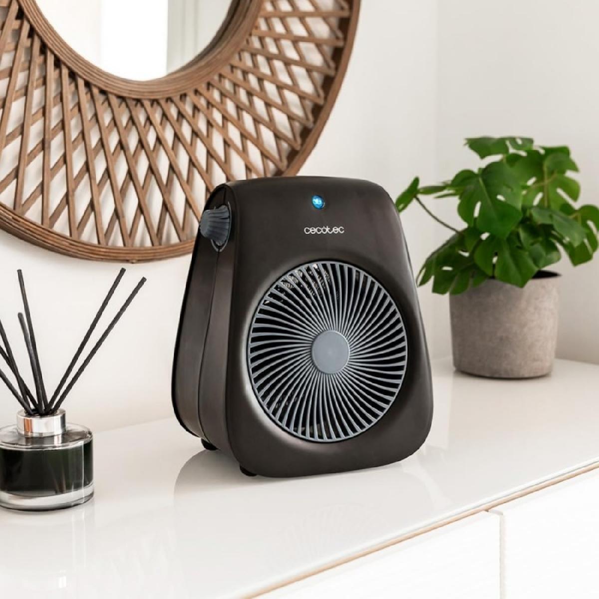 Cecotec Termoventiladores Termoventilador ReadyWarm 2000 Max Force Black